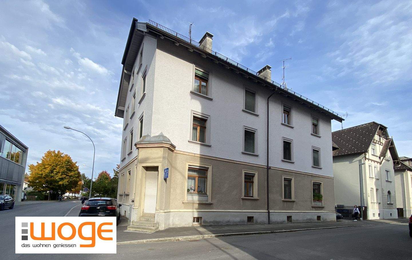 "ohne Provision" helle 3,5 Zimmer Wohnung mit verglaster Veranda