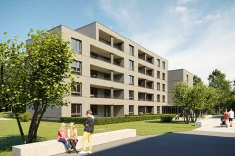 Modern, Barrierefrei und komfortabel – Wohnen! keine Maklergebühren! 2-Zimmer Dachgeschoss-Wohnung