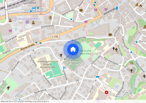 Attraktive 2,5/3-Zimmer-Wohnung in Bregenz mit zentraler Lage | 75m² Wohnfläche | 40m² Terrasse mit Südausrichtung | inkl. Tiefgaragenstellplatz