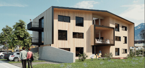 Moderne 1-Zimmer-Wohnung in Altach