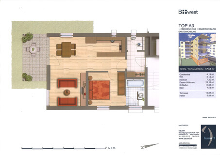 sehr schöne Garten-Wohnung in Bregenz